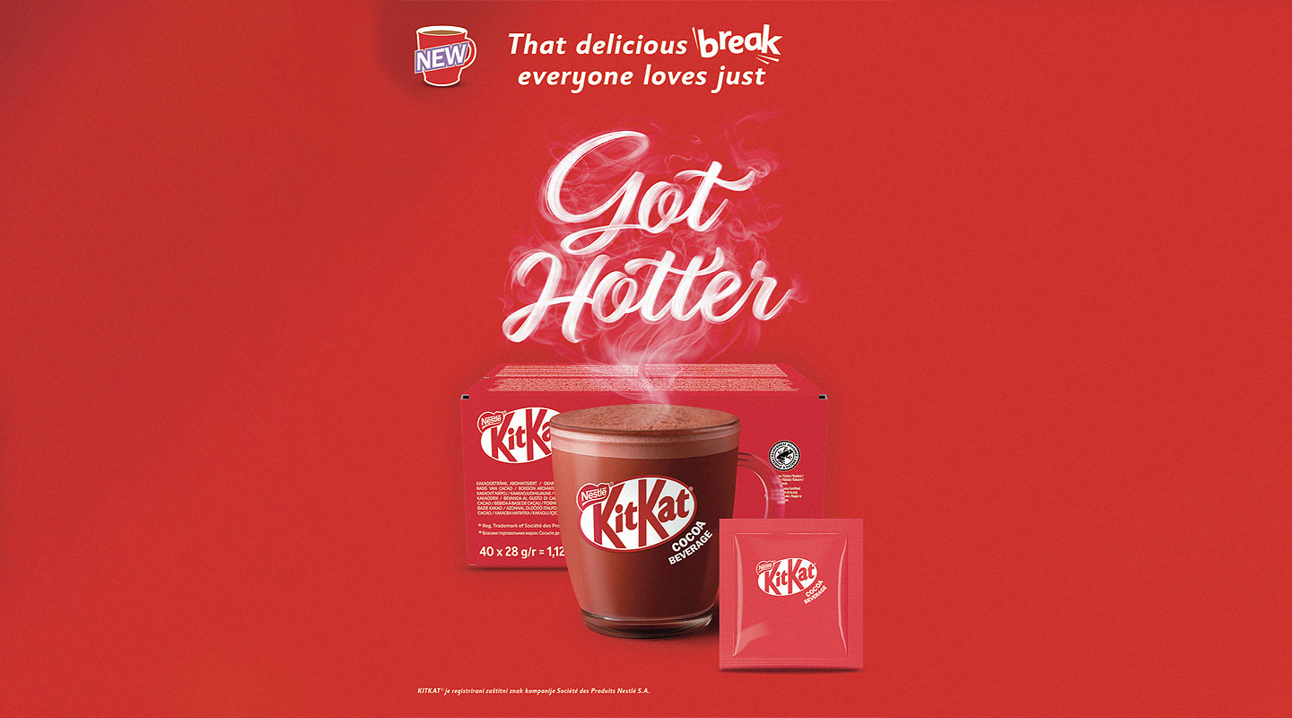 KitKat napitak pruža vrhunski užitak u svakoj šolji