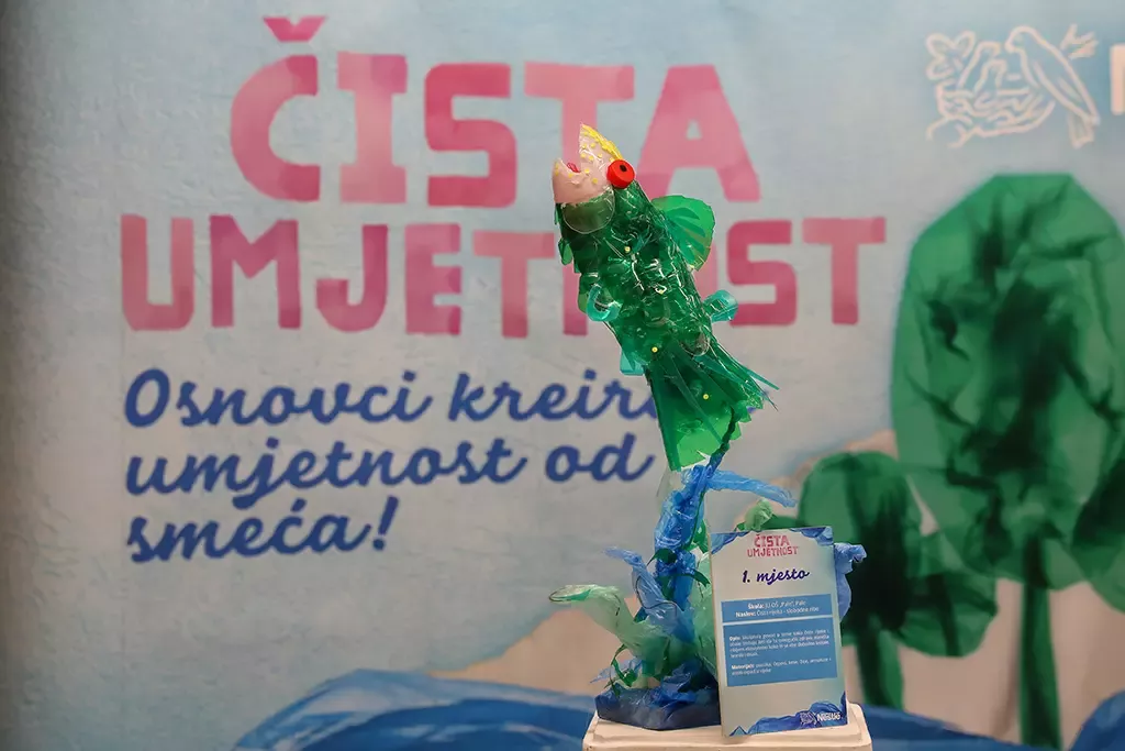 Prvoplasirani rad na Nestlé projektu Čista umjetnost