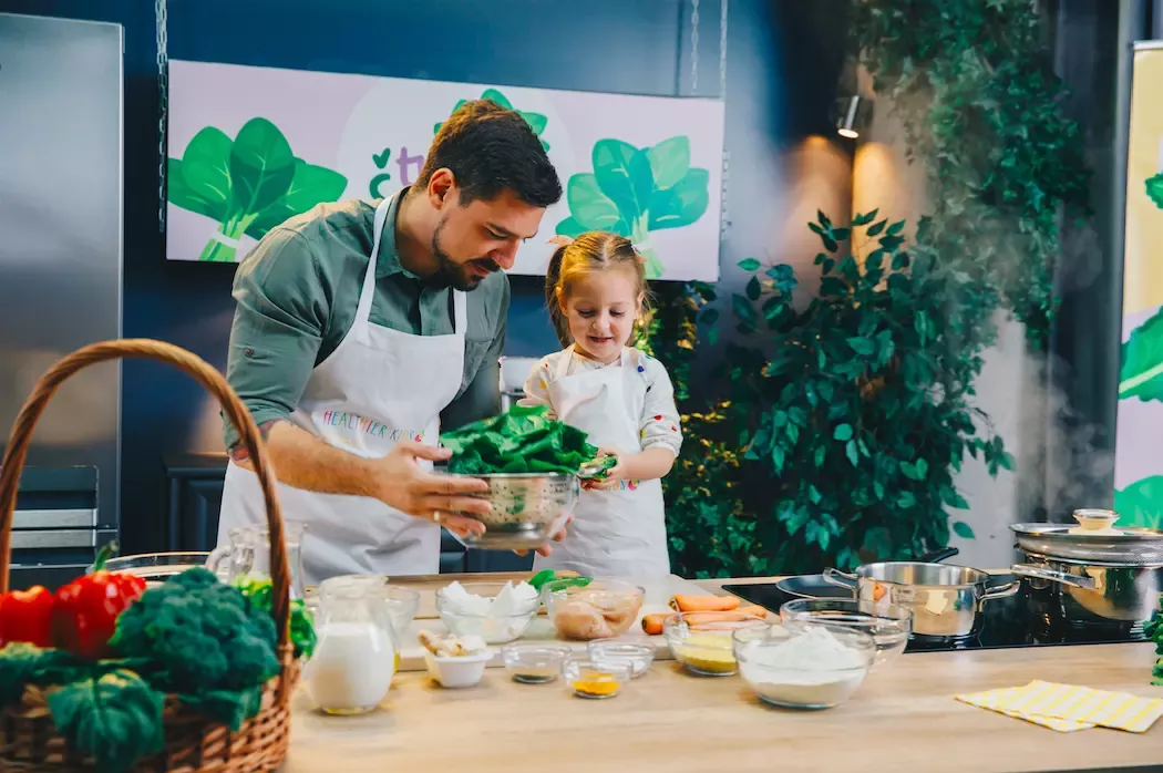 Nestlé – kuhanje sa djecom – Milan Karić I kćerka Arja