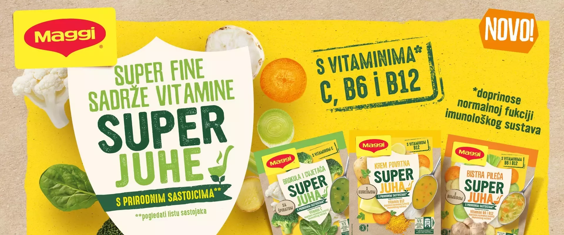 maggi super juhe obogaćene vitaminima